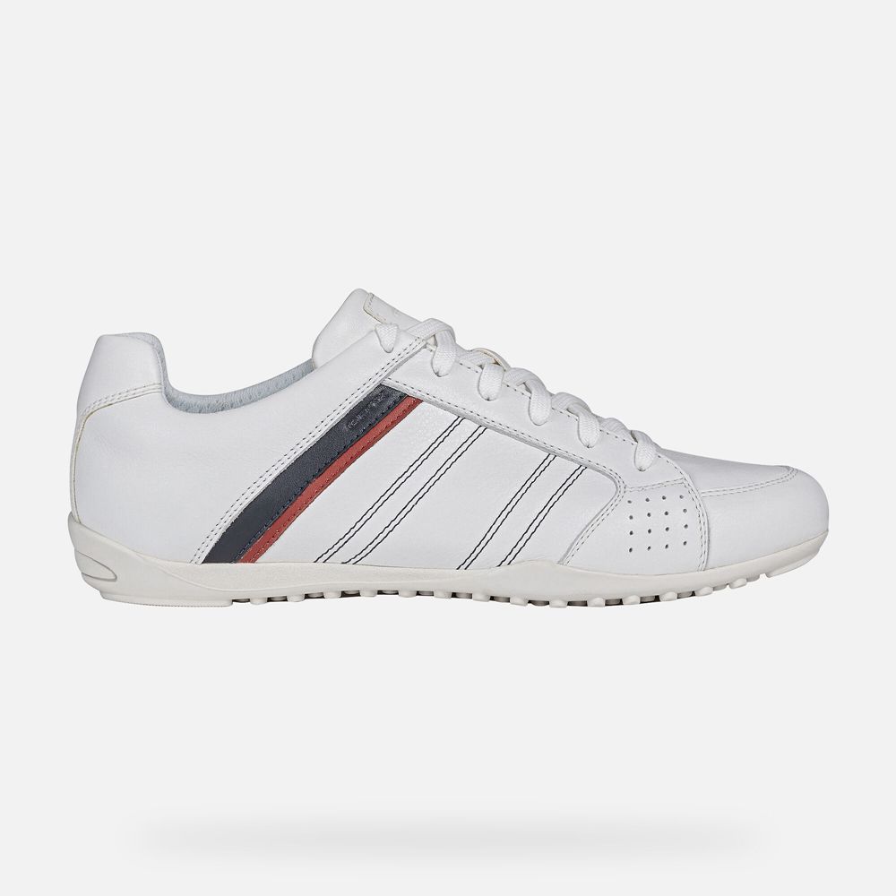 Geox Erkek Spor Ayakkabı Beyaz - Wells - PTO-710543